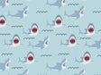 Bite Me Marine Life Vinyl Wrap Pattern~Rwraps Series 914 Digitally Printed Vinyl Wrap~0