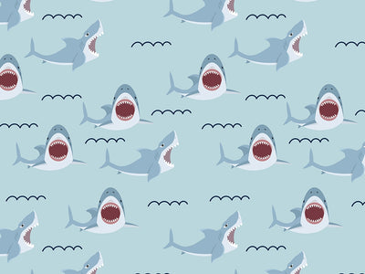 Bite Me Marine Life Vinyl Wrap Pattern~Rwraps Series 914 Digitally Printed Vinyl Wrap~0