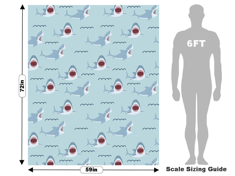 Bite Me Marine Life Vehicle Wrap Scale~Rwraps Series 914 Bite Me Marine Life Measurements~1