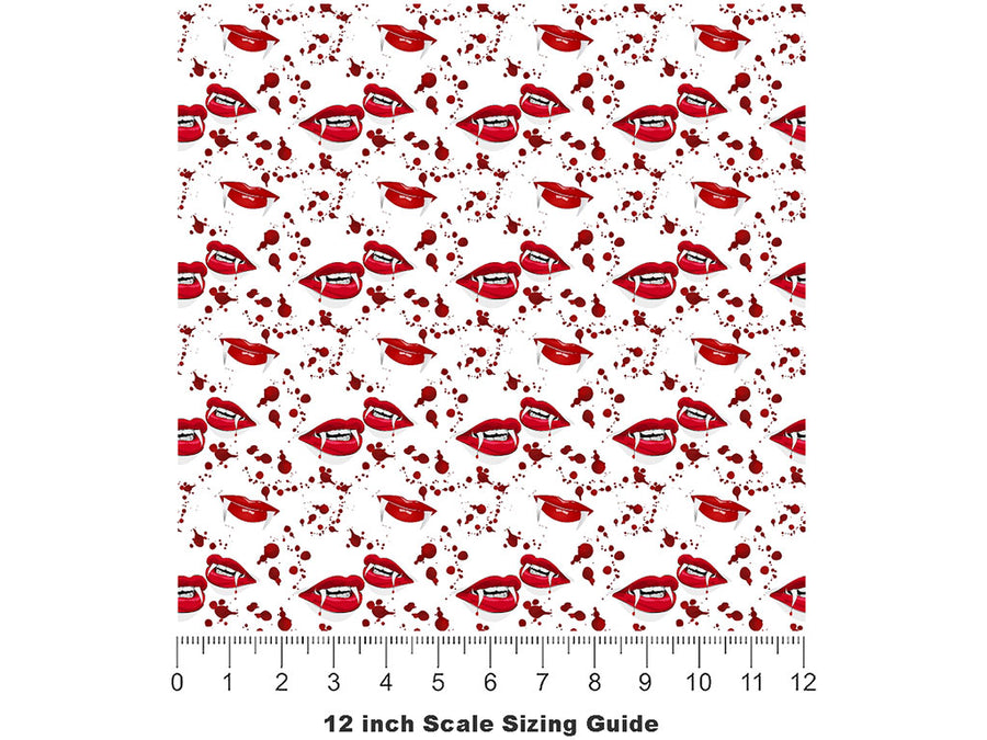 Bite Me Vampire Vinyl Film Pattern Size 12 inch Scale~Rwraps Bite Me Vampire Sizing Chart~2