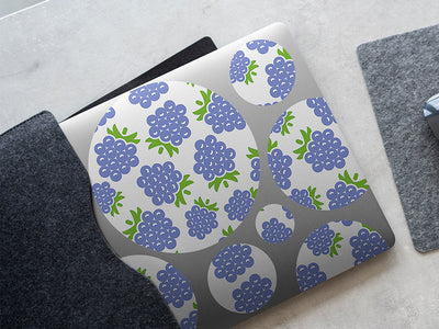 bite-size bubbles fruit DIY Laptop Stickers
