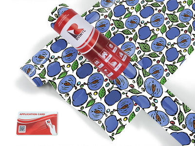 bite-sized bluebyrd fruit Craft Vinyl Roll