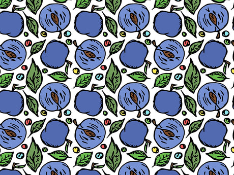Bite-Sized Bluebyrd Fruit Vinyl Wrap Pattern~Rwraps Series 914 Digitally Printed Vinyl Wrap~0