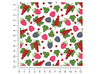 bite sized fruit 1ft x 1ft Craft Sheets