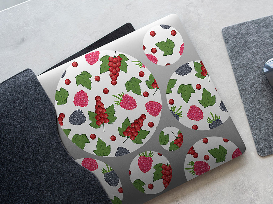 bite sized fruit DIY Laptop Stickers