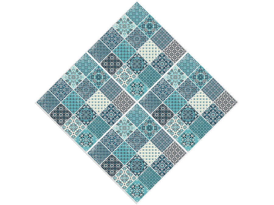 Biting Ice Tile Vinyl Wrap Pattern