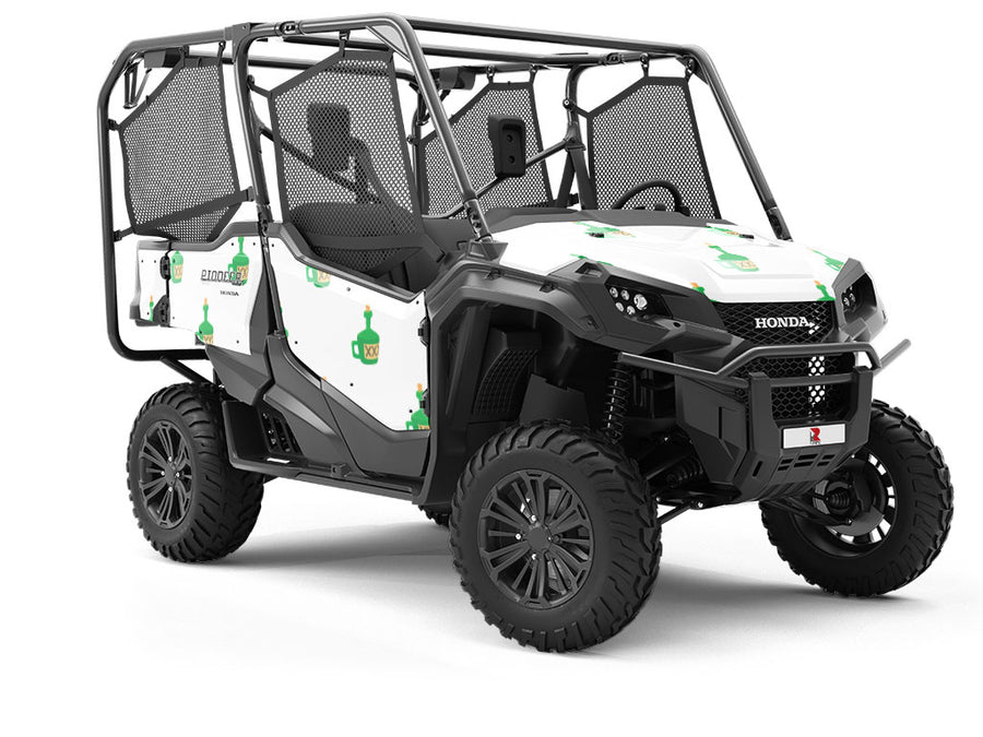 Biting Moonshine Alcohol Utility Vehicle Vinyl Wrap