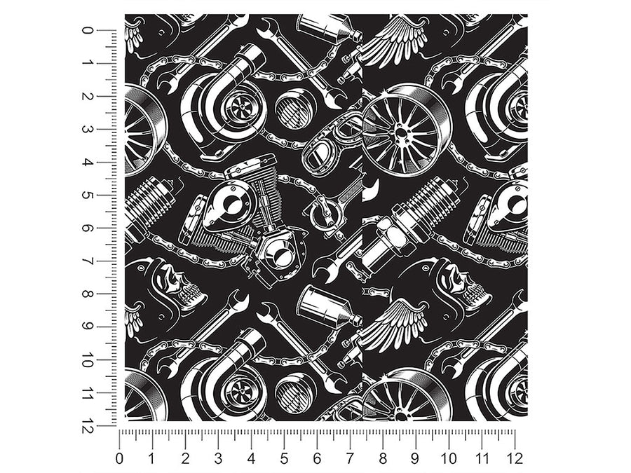 bits pieces gearhead 1ft x 1ft Craft Sheets