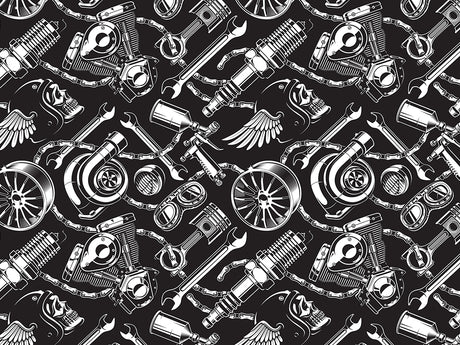 Bits Pieces Cars Vinyl Wrap Pattern~Rwraps Series 914 Digitally Printed Vinyl Wrap~0