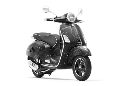 Black Aeons Astrology Vespa Scooter Wrap Film