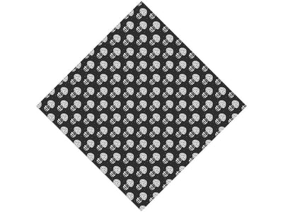 Black Amanita Mushroom Vinyl Wrap Pattern