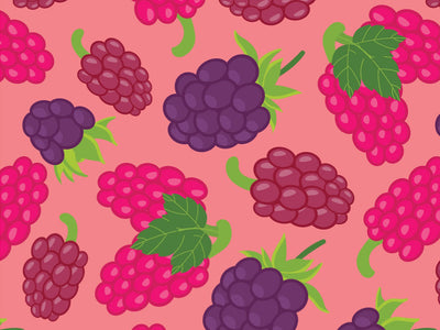 Black and Raspy Fruit Vinyl Wrap Pattern~Rwraps Series 914 Digitally Printed Vinyl Wrap~0