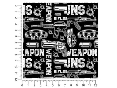 black arsenal weapon 1ft x 1ft Craft Sheets