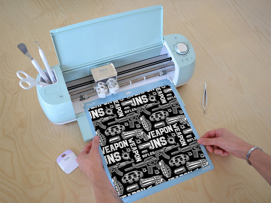 black arsenal weapon Cricut Compatible Vinyl