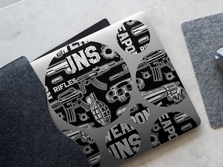 black arsenal weapon DIY Laptop Stickers