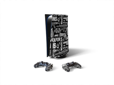 black arsenal weapon Sony PS5 DIY Skin