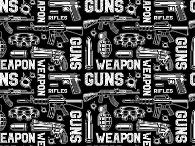 Black Arsenal Weapon Vinyl Wrap Pattern~Rwraps Series 914 Digitally Printed Vinyl Wrap~0
