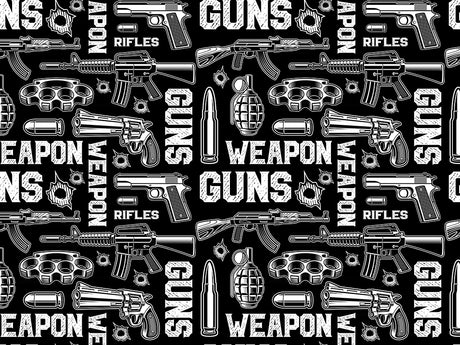 Black Arsenal Weapon Vinyl Wrap Pattern~Rwraps Series 914 Digitally Printed Vinyl Wrap~0