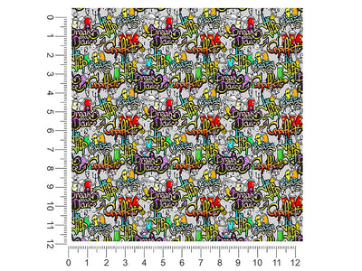 black book graffiti 1ft x 1ft Craft Sheets