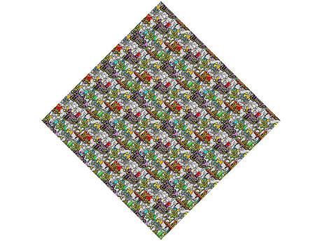 Black Book Graffiti Vinyl Wrap Pattern