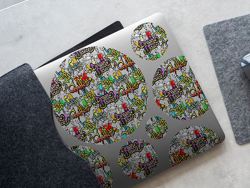 black book graffiti DIY Laptop Stickers