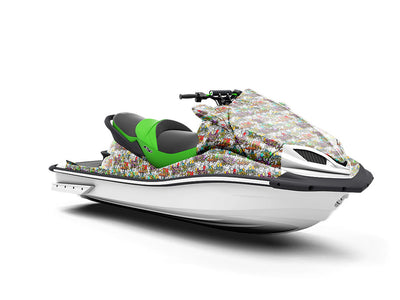 Black Book Graffiti Jet Ski Vinyl Customized Wrap