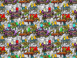 Black Book Graffiti Vinyl Wrap Pattern~Rwraps Series 914 Digitally Printed Vinyl Wrap~0