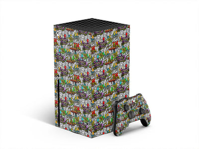 black book graffiti XBOX DIY Decal