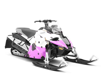 Black Cascade Fruit Custom Wrapped Snowmobile