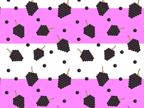 Black Cascade Fruit Vinyl Wrap Pattern~Rwraps Series 914 Digitally Printed Vinyl Wrap~0