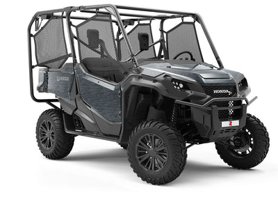 Black Coral Brick Utility Vehicle Vinyl Wrap