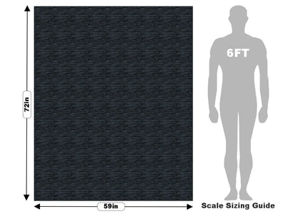 Black Coral Brick Vehicle Wrap Scale~Rwraps Series 914 Black Coral Brick Measurements~2
