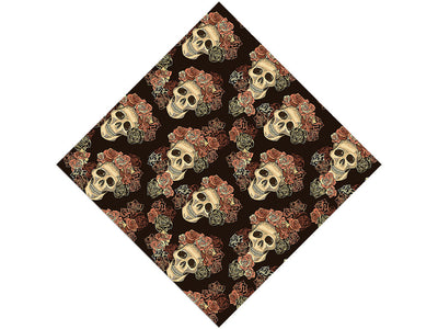 Black Crown Halloween Vinyl Wrap Pattern