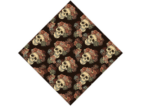 Black Crown Halloween Vinyl Wrap Pattern
