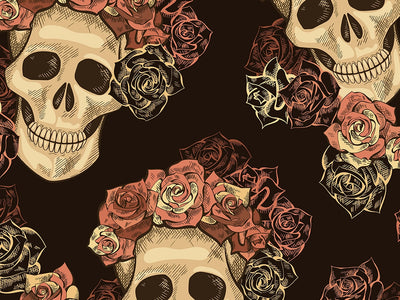 Black Crown Halloween Vinyl Wrap Pattern~Rwraps Series 914 Digitally Printed Vinyl Wrap~0