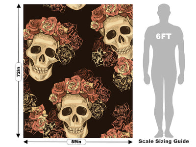 Black Crown Halloween Vehicle Wrap Scale~Rwraps Series 914 Black Crown Halloween Measurements~1