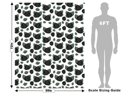 Black Diamond Fruit Vehicle Wrap Scale~Rwraps Series 914 Black Diamond Fruit Measurements~1