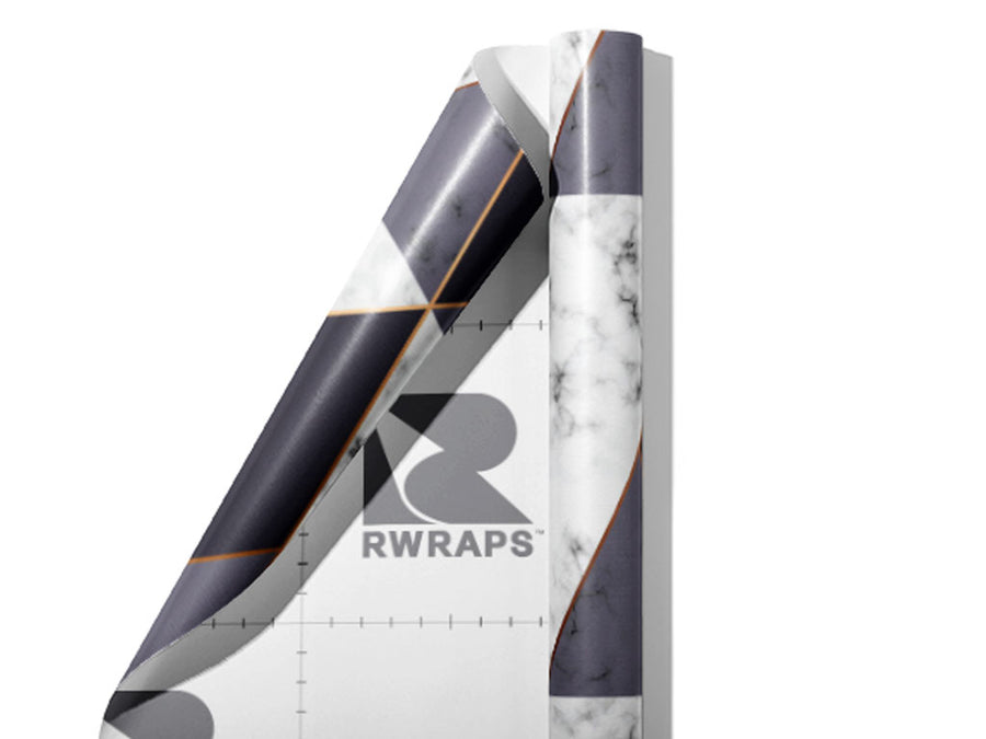 Black Diamond Tile Wrap Film Sheets~Rwraps Series 914 Black Diamond Tile Scrolled Sheet~4