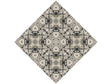 Black Heart Tile Vinyl Wrap Pattern