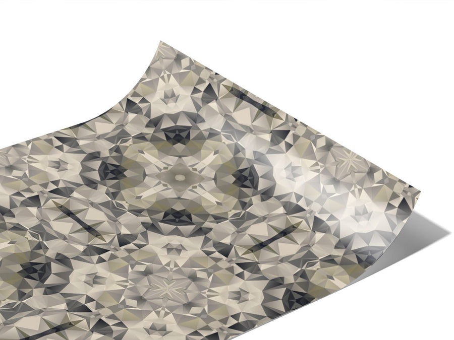 Black Heart Tile Vinyl Wraps~Rwraps Series 914 Digitally Printed Vinyl Wrap~1