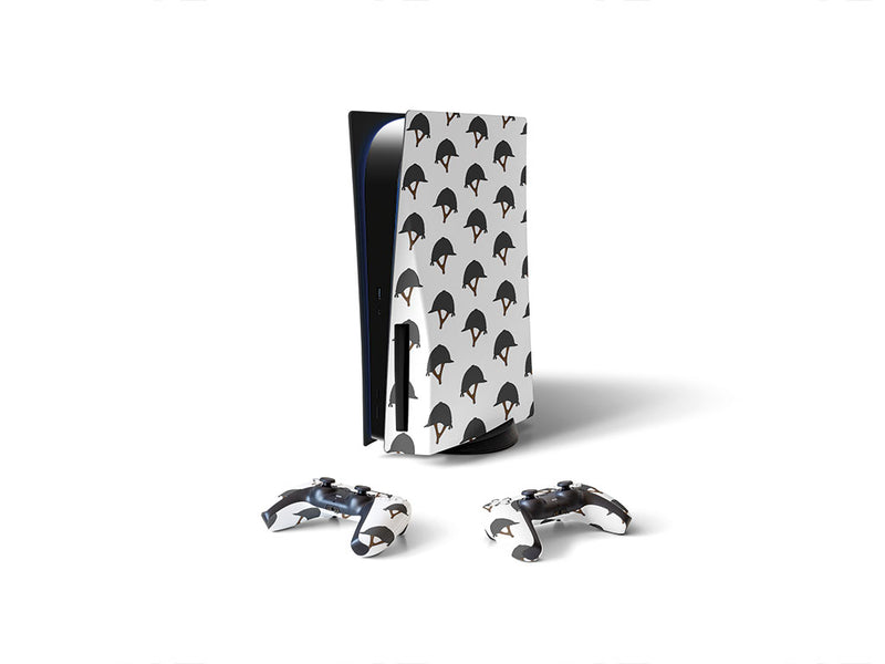 black helmet sport Sony PS5 DIY Skin