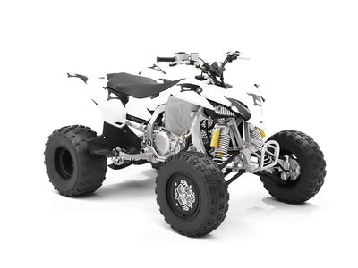 Black Helmet Sport ATV Wrapping Vinyl