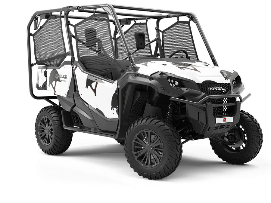 Black Helmet Sport Utility Vehicle Vinyl Wrap