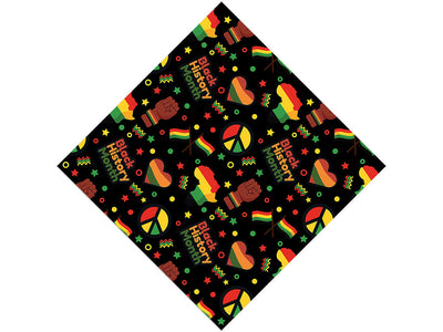 Black History Americana Vinyl Wrap Pattern