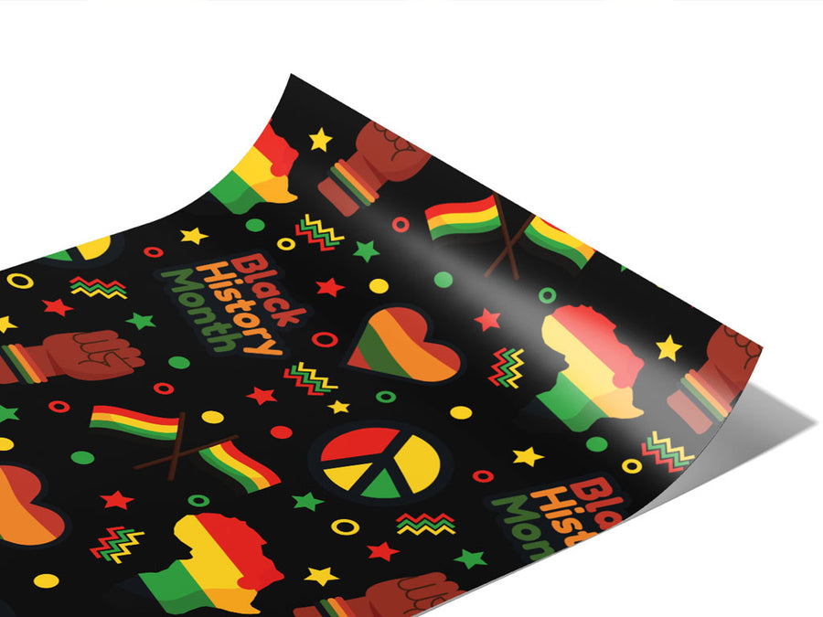 Black History Americana Vinyl Wraps~Rwraps Series 914 Digitally Printed Vinyl Wrap~1
