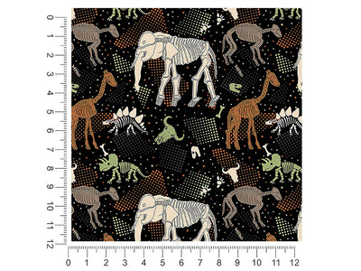 black ice dinosaur 1ft x 1ft Craft Sheets