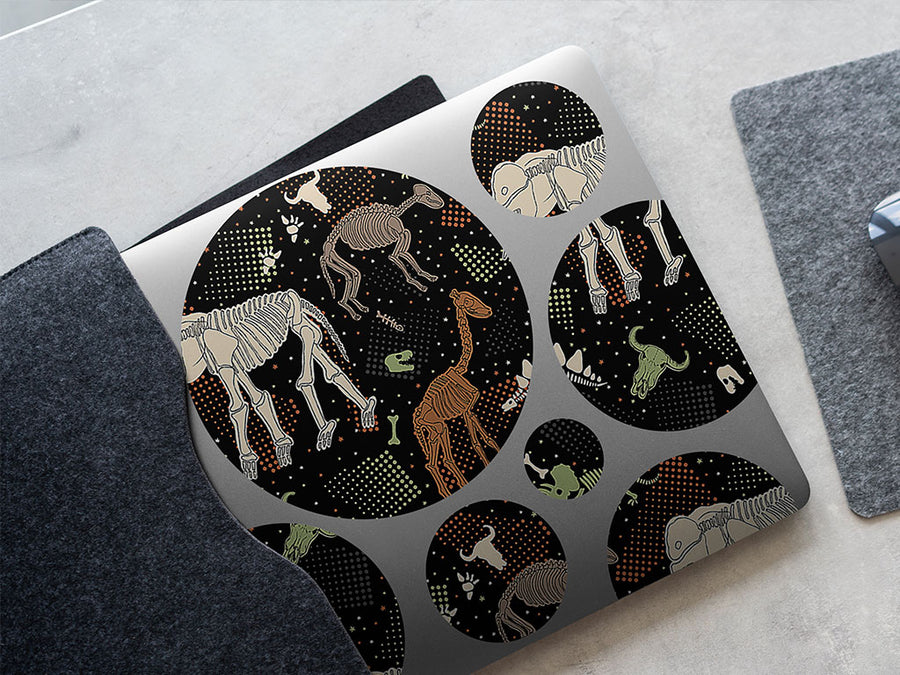 black ice dinosaur DIY Laptop Stickers