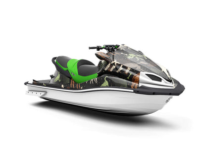 Black Ice Dinosaur Jet Ski Vinyl Customized Wrap