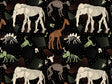 Black Ice Dinosaur Vinyl Wrap Pattern~Rwraps Series 914 Digitally Printed Vinyl Wrap~0