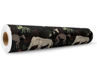Black Ice Dinosaur Wrap Film Wholesale Roll~Rwraps Series 914 Digitally Printed Vinyl Roll~5
